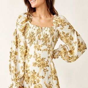 Free People Women's Metallic Jaymes Midi Dress